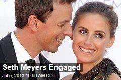 Seth Meyers Engaged