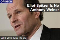 Eliot Spitzer Is No Anthony Weiner