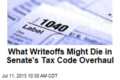 What Writeoffs Might Die in Senate&#39;s Tax Code Overhaul