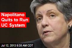 Napolitano Quits to Run UC System