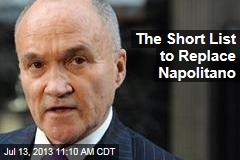 The Short List to Replace Napolitano