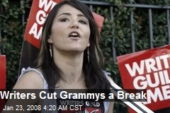 Writers Cut Grammys a Break