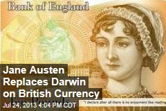Jane Austen Replaces Darwin on British Currency