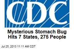 Mysterious Stomach Bug Hits 7 States, 275 People