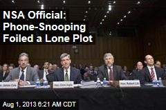 NSA Official: Phone-Snooping Foiled Single Plot