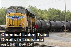 Train With Toxic Load Derails in Louisiana