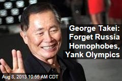 George Takei: Forget Russia Homophobes, Yank Olympics