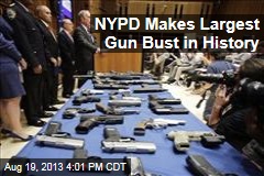 NYPD Makes Largest Gun Bust in History