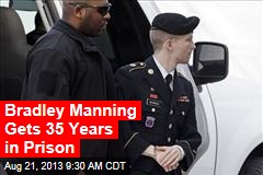 Bradley Manning Gets 35 Years in Prison