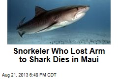 Snorkeler Who Lost Arm to Shark Dies in Maui
