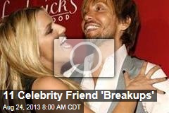 11 Celebrity Friend &#39;Breakups&#39;