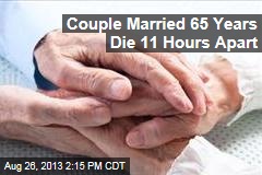 Couple Married 65 Years Die 11 Hours Apart