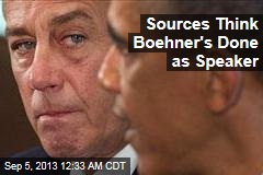 Rumor Mill: Boehner Out as Speaker Next Year
