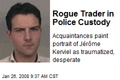 Rogue Trader in Police Custody