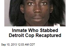 Inmate Who Stabbed Detroit Cop Recaptured