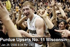 Purdue Upsets No. 11 Wisconsin
