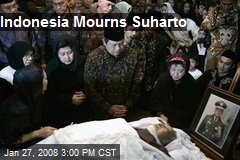 Indonesia Mourns Suharto