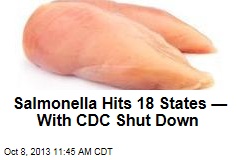 Salmonella Hits 18 States &mdash;With CDC Shut Down