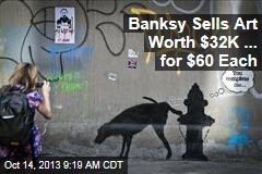 Banksy Hawks Works at NYC Stall ... for $60 Each