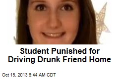 Honor Student Punished for Driving Drunk Friend Home