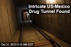 Intricate US-Mexico Drug Tunnel Found