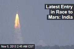 India Launches Mars Mission