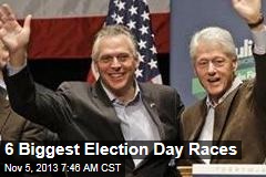 6 Biggest Election Day Races