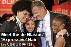 Meet the de Blasios&#39; &#39;Expressive&#39; Hair