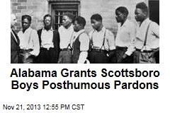 Alabama Grants Scottsboro Boys Posthumous Pardons