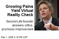 Growing Pains Yield Virtual Reality Check