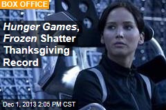 Hunger Games , Frozen Shatter Thanksgiving Record