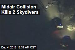 Midair Collision Kills 2 Skydivers