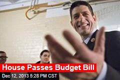 Houses Passes Budget Bill