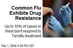 Common Flu Exhibits Drug Resistance