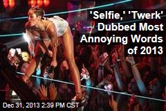 &#39;Selfie,&#39; &#39;Twerk&#39; Dubbed Most Annoying Words of 2013