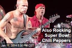 Also Rocking Super Bowl: Chili Peppers
