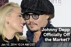 Johnny Depp Officially Off the Market?
