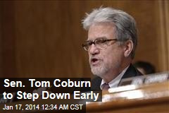 Sen. Tom Coburn to Step Down Early