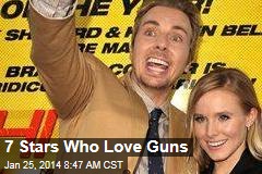 7 Stars Who Love Guns