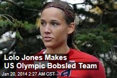 Lolo Jones Makes US Olympic Bobsled Team