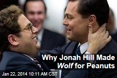 Why Jonah Hill Made Wolf for Peanuts