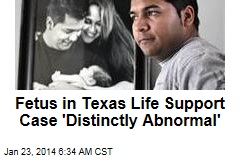Fetus in Texas Life Support Case &#39;Distinctly Abnormal&#39;