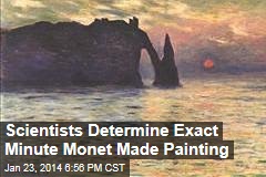 Scientists Determine Exact Minute Monet Made Painting