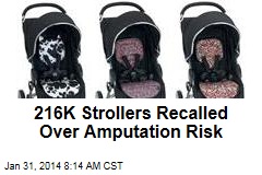 216K Strollers Recalled Over Amputation Risk