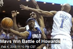 Mavs Win Battle of Howards