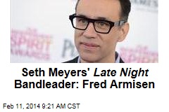 Seth Meyers&#39; Late Night Bandleader: Fred Armisen