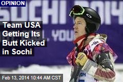 US Athletes Getting Their Butts Kicked in Sochi