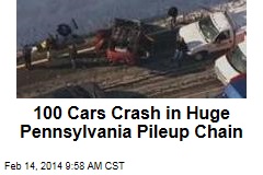 100 Cars Crash in Huge Pennsylvania Pileup Chain