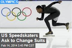 US Speedskaters Ask to Change Suits