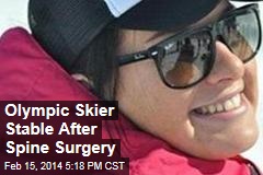 Olympic Skier Stable After Spine Surgery
